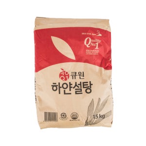 큐원 하얀설탕 백설탕 15kg