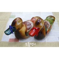 청둥오리(대),원앙,기러기,폐백실용품,소품,전통혼례용품