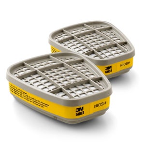 3M 방독마스크필터 6003K 방독면카트리지 유독가스 유기가스 정화통