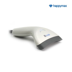 해피맥스 HT-10 1D 바코드스캐너 CCD USB 초슬림 아이보리 빠른스캔속도