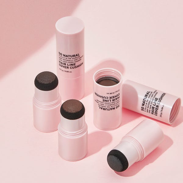 쏘내추럴 작은얼굴 정수리 빈모 커버 헤어 커버 쿠션 2.5g