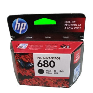 HP 데스크젯 어드밴티지 3636 복합기 K4U05 정품 검정 잉크 카트리지 680/ F6V27AA