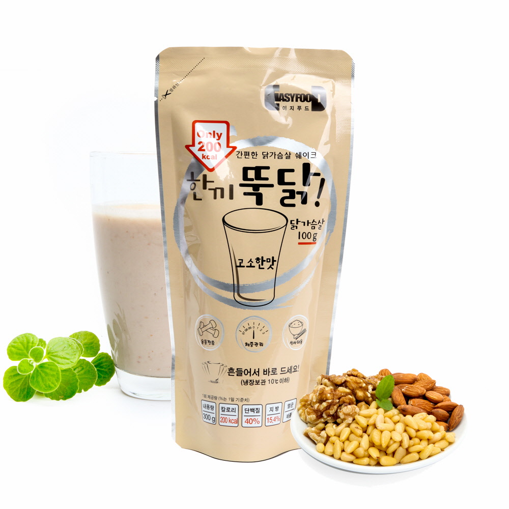 이지푸드 한끼뚝닭 닭가슴살 쉐이크: 고소한맛