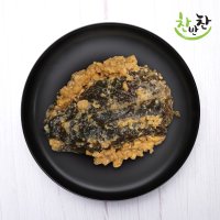 된장콩잎 장아찌 국산 콩잎 단풍 양념 콩이파리 무침 경상도 반찬 300g