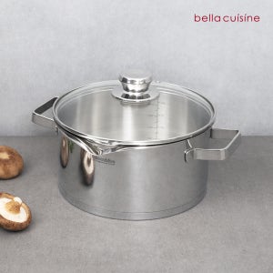 벨라쿠진 엘리제 와이드 물코 냄비/곰솥 양수 24cm /인덕션 가능