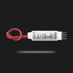 애니카몰ㅁ12V-24V용 RGB LED바 컨트롤 리모컨 LED모듈/RGB LED바 색상변환시 필수/패턴 속도조절 밝기조절/RGB모듈 RGB컨트롤러 RGB리모컨