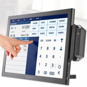 비트엠 Newsync 190T LED B 포스기 모니터 터치모니터