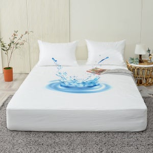 침대 매트리스 방수 커버 알러지케어 영유아 진드기방지 높이 맞춤 밴드형 S