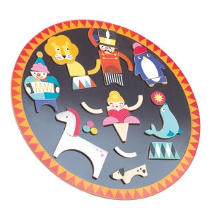 텐더리프 우리같이 밤의 서커스 원형자석 퍼즐 그림맞추기