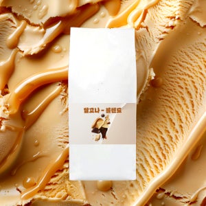500g 자가배전 달고나 원두가루