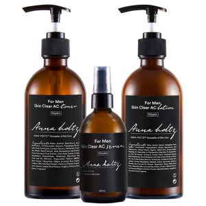 홀츠포맨 옴므 남성 남자 화장품 스킨 로션 에센스 대용량 300ml 3종 세트