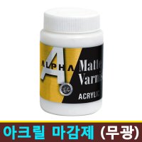 알파 매트 바니쉬 250ml / 아크릴 보조제 코팅 무광 마감제