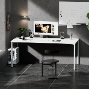 다가구 페르마타 멀티탭 1800x800mm 학생 1인 2인용 게이밍 컴퓨터책상 철제 데스크