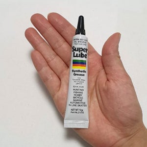 슈퍼루브 테프론 다목적 구리스 12g 키보드 자전거 소음 마찰 윤활제