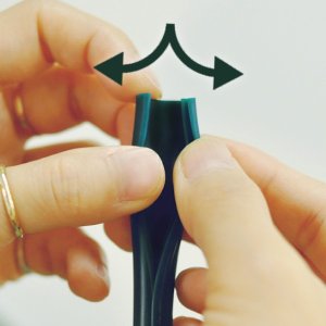 NPE 움짤확인 특허 개방형 실리콘빨대 세척솔이필요없는 재사용가능
