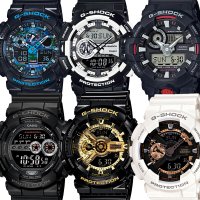 지샥(G-Shock) 손목시계 남성용 전자시계 빅페이스 흑금