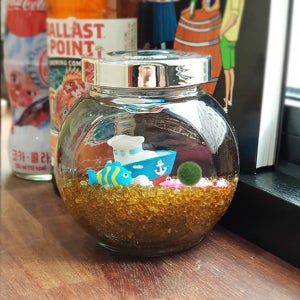 마리모 반원형 유람선세트 /일본정품