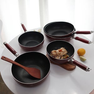 국산 업소용 마블 코팅 궁중팬 볶음 웍 20cm