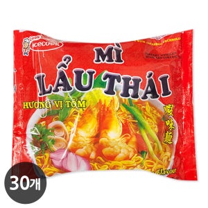베트남라면 에이스쿡 미라우타이 MI LAU THAI 83g, 30개
