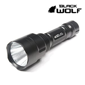 블랙울프 KR C8 LED 후레쉬 손전등 자전거라이트 전조등