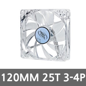 120MM 시스템팬 PC쿨러 컴퓨터 화이트LED