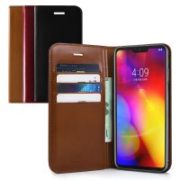 재클린 LG V40 V30 Q8 G7 G6 G5 핸드폰 천연소가죽 케이스