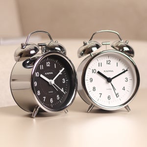 카파 시끄러운 자명종 알람 무소음 탁상시계 T913