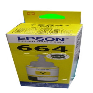 epson 프린터 L605 L655 정품 무한 잉크 노랑 T6644