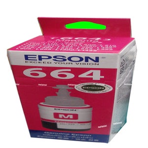 epson 프린터 L100 L110 L120 정품 무한 잉크 빨강 T6643