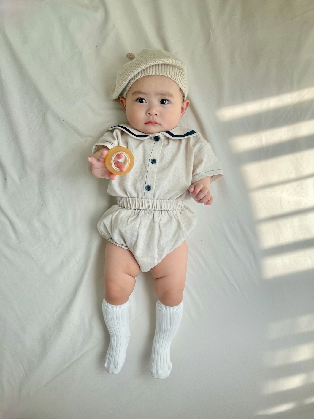 아기옷 신생아 50일 100일 돌 남자 여자 아기 바디슈트 린넨슈트