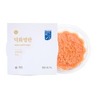 덕화명란 저염 색소 아질산나트륨 없는 껍질없이 알만 발라낸 알로만 명란젓갈 50g 1팩