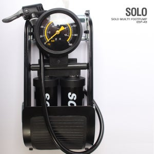 SOLO 고압발펌프 GSP-43 자전거 타이어 튜브 공 공기주입 에어펌프