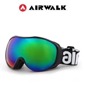에어워크 AW-4400 블랙/블루미러 안경병용 스키고글