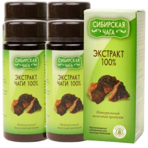 시베리아 차가버섯 러시아 프리미엄 분말 가루 러시아산 시베리안 건강 차 50g, 4개