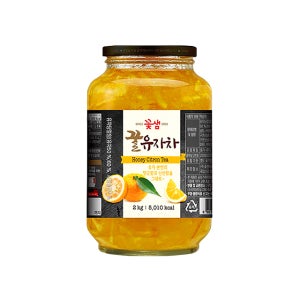 꽃샘 꿀유자차 대용량 2kg, 1개