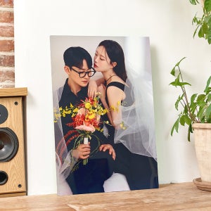 [웨딩액자] 아트룩스 액자 벽걸이용 (중,대형) 웨딩사진보정 40x50 cm