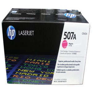 HP 레이저젯 프로 500 MFP M570dn 프린터 CZ271A 정품 빨강 토너 카트리지 CE403A