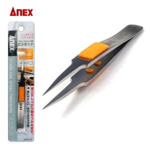 ANEX 스텐레스 고정밀그립 핀셋 No214 미용 의료 전문가용 핀세트