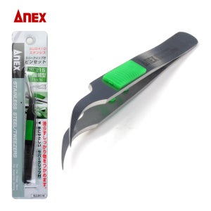 ANEX 스텐레스 고정밀그립 핀셋 No215 미용 의료 전문가용 핀세트