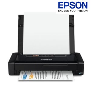 (내장배터리포함 전원선없이출력)엡손 WF-100 휴대용프린터 컬러프린터 WiFi 잉크포함