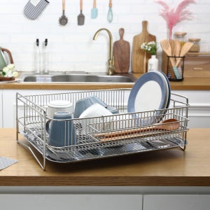 아이넥스 솔리드 1단 식기건조대 특대 설거지건조대 스텐건조대 그릇정리대