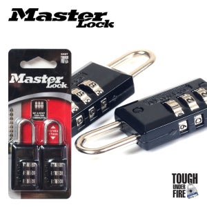 비밀번호 미니자물쇠 646T 2개세트 사물함 락카 책상 가방 번호키자물쇠