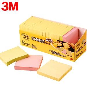 3M 포스트잇 캐비닛팩 654-20패드_myf