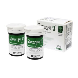 올메디쿠스 글루코닥터탑 혈당시험지 50매 1박스