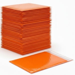 안전봉투 택배 에어캡봉투 소량 오렌지 1호 150x230+40 130매