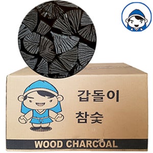 3단 참숯 20kg 바베큐 고기 캠핑 숯 장작