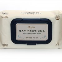 산도깨비 베스토 프리미엄 물티슈 70매 (한장씩 잘 나옴,도톰한 엠보)