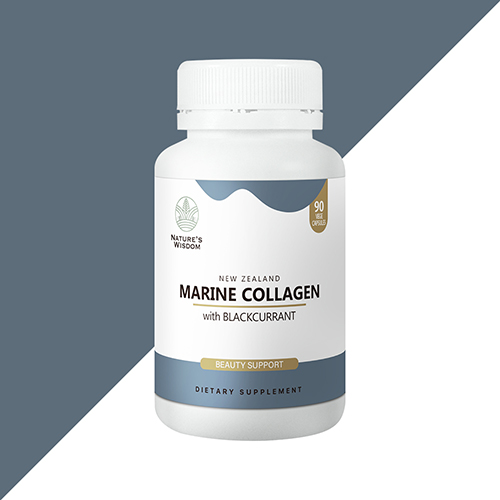 <b>네이처스</b>위즈덤 마린 <b>피쉬 콜라겐</b> 90캡슐 Natures Wisdom Marine Collagen