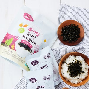 퓨어잇 오가닉 아이김자반 바다와야채 아기 유아 반찬 유기농원초