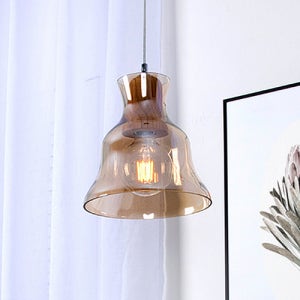 미켈란 1등 펜던트 조명 (브론즈유리) 인테리어 식탁 계단 엔틱